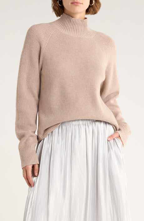 NORDSTROM RACK Raglan Sleeve Mock Neck Sweater
