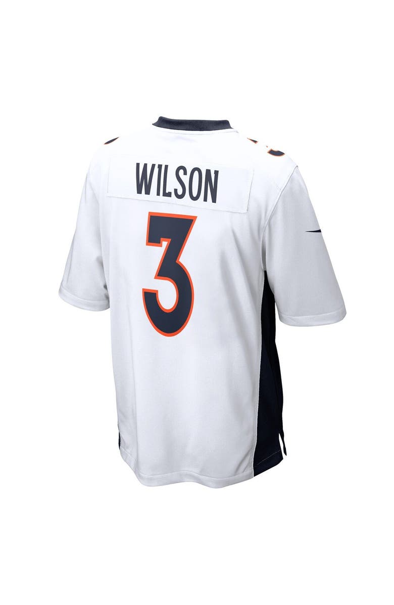 Nike Men's Nike Russell Wilson White Denver Broncos Game Jersey, Alternate, color, 