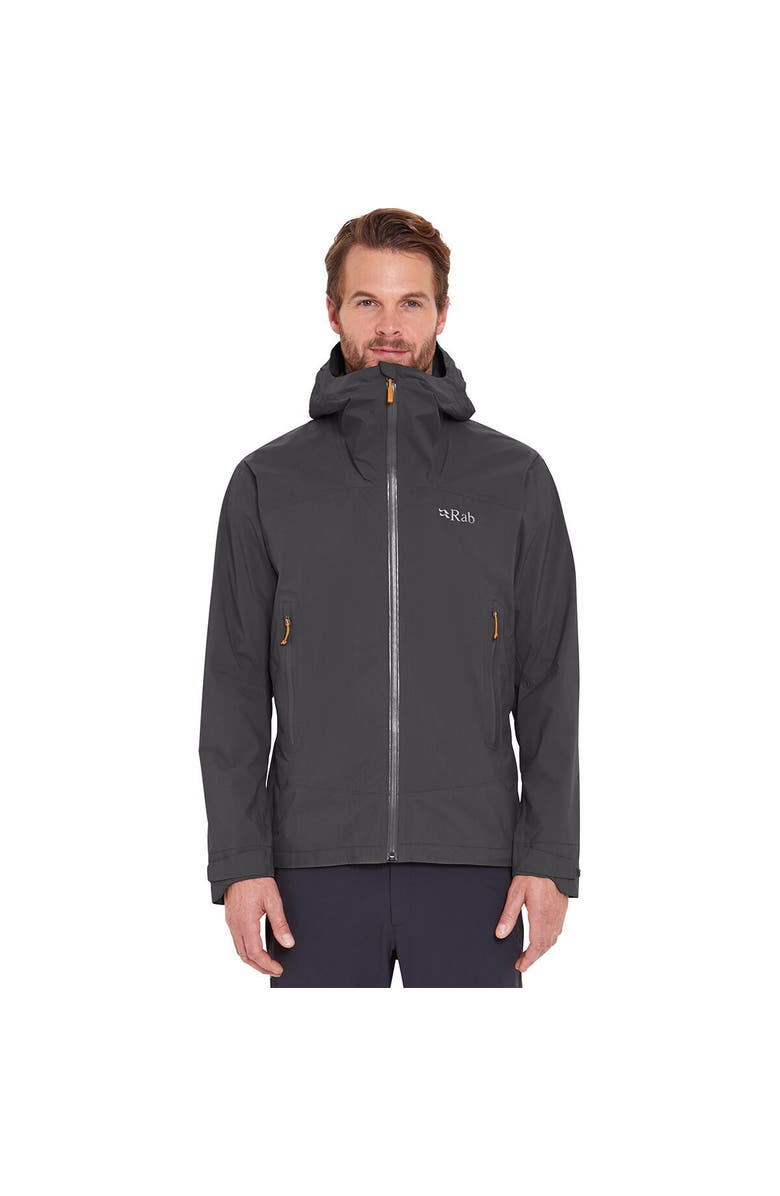 Rab Downpour Light Jacket - Men's, Main, color, Anthracite