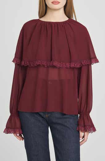 WAYF Mirabel Capelet Top