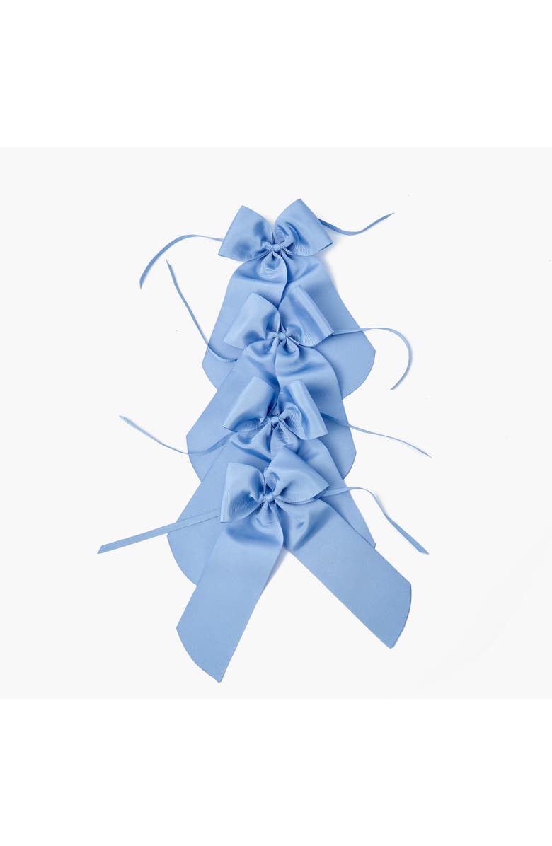 Mrs. Alice Blue Grosgrain Bows, Main, color, Blue