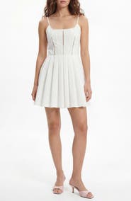 BY DESIGN Chloe Corset Minidress