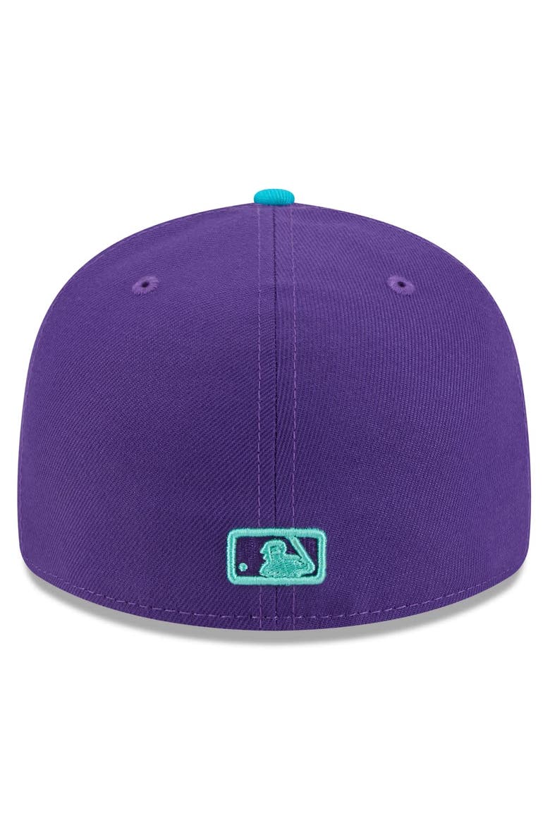 Men's New Era  Purple/Teal Arizona Diamondbacks 2025 City Connect Low Profile 59FIFTY Fitted Hat, Alternate, color, Purple