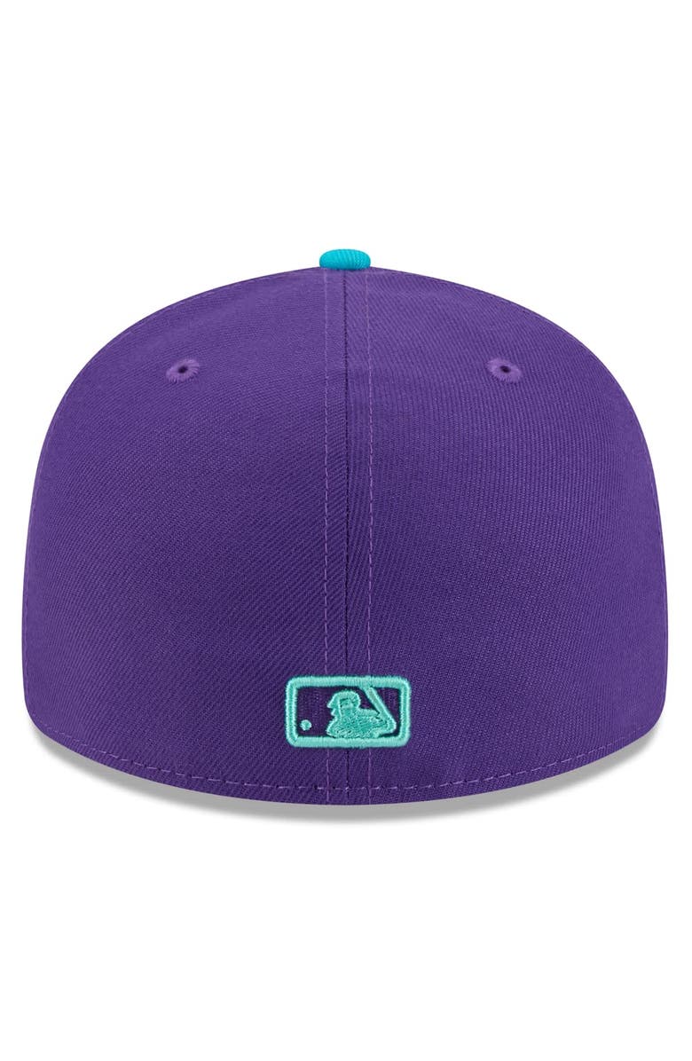 New Era Men's New Era Purple/Teal Arizona Diamondbacks 2025 City Connect Low Profile 59FIFTY Fitted Hat, Alternate, color, Purple