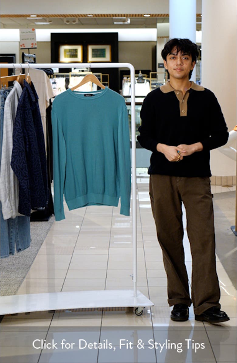 Cotton Crewneck Sweater, sales video thumbnail