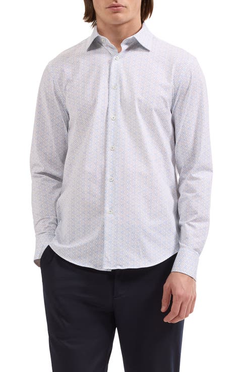 James OoohCotton® Print Button-Up Shirt