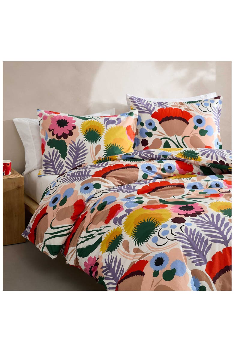 Ojakellukka Organic Cotton Percale Comforter & Sham Set, Alternate, color, MULTI