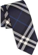 Burberry Manston Check Silk Tie