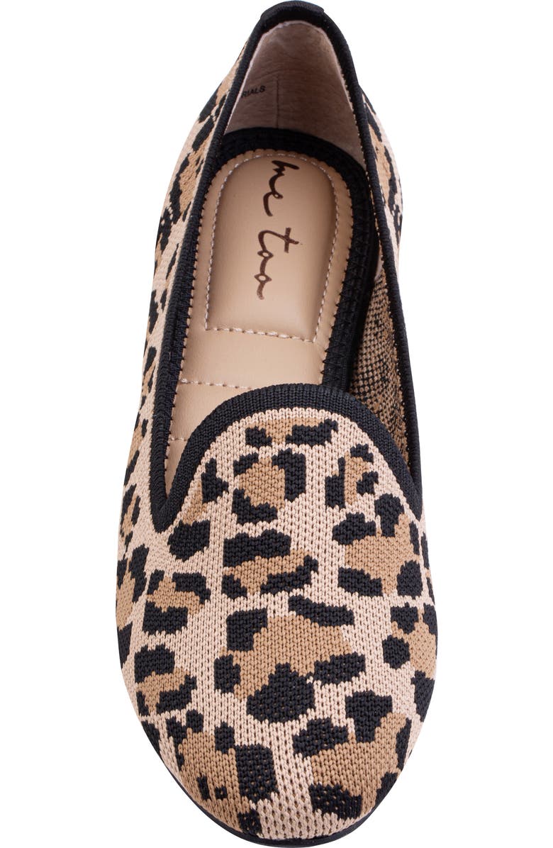 Me Too Basin Knit Loafer, Alternate, color, Leopard