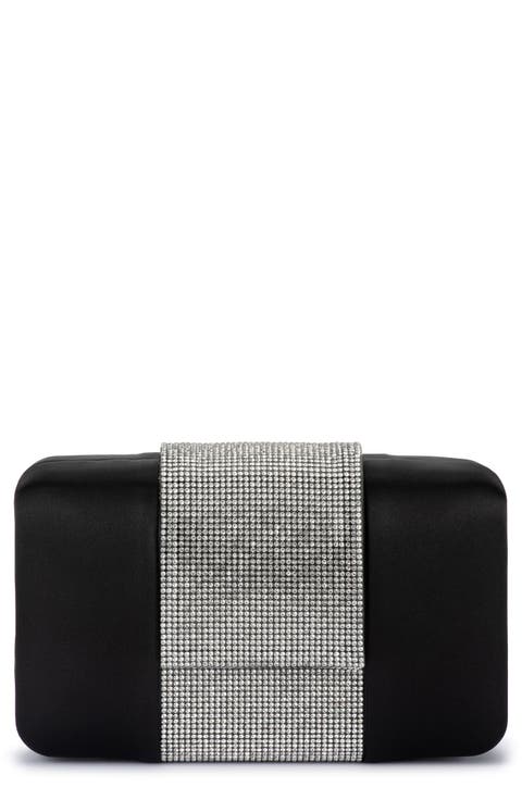 Aubrey Crystal Trim Clutch