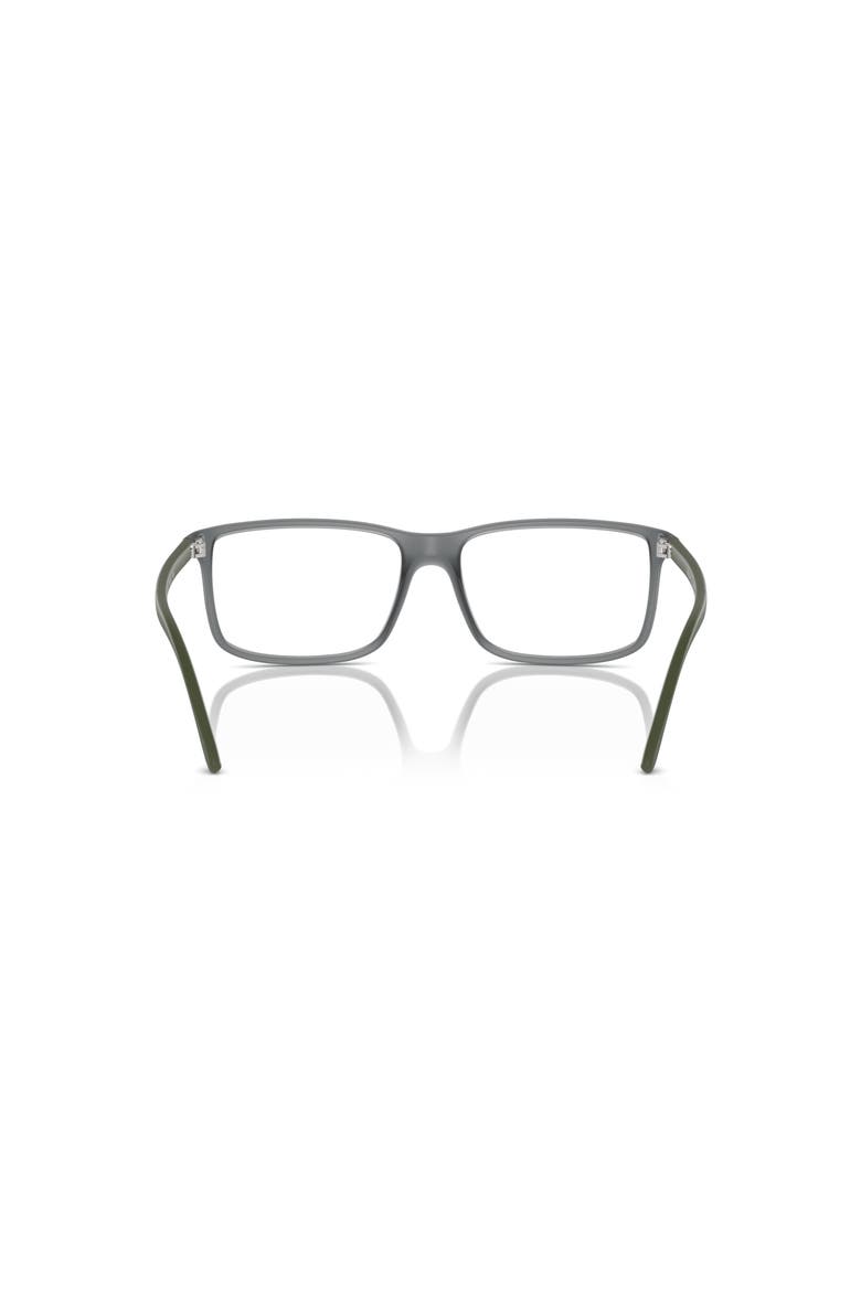 55mm Rectangle optical glasses, Alternate, color, Grey