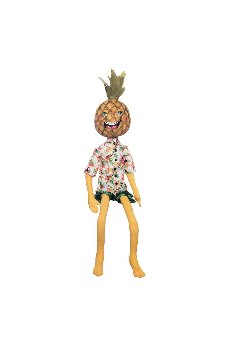 Gallerie II Perry Pineapple Figurine, Main, color, Orange