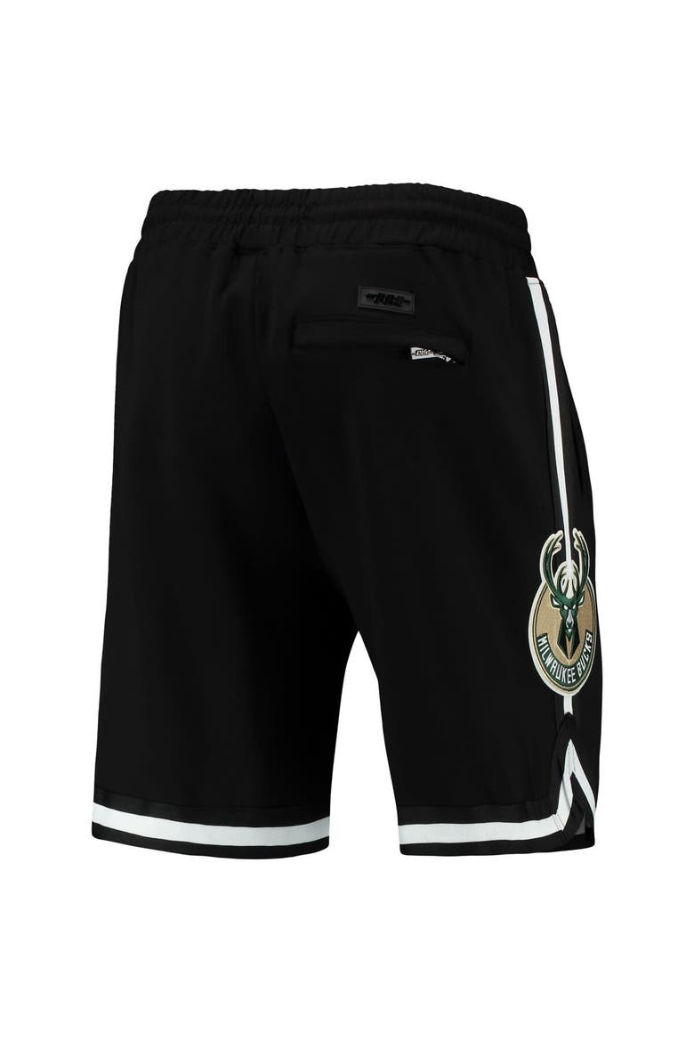 Men's Pro Standard Giannis Antetokounmpo Black Milwaukee Bucks Player Replica Shorts, Alternate, color, Black