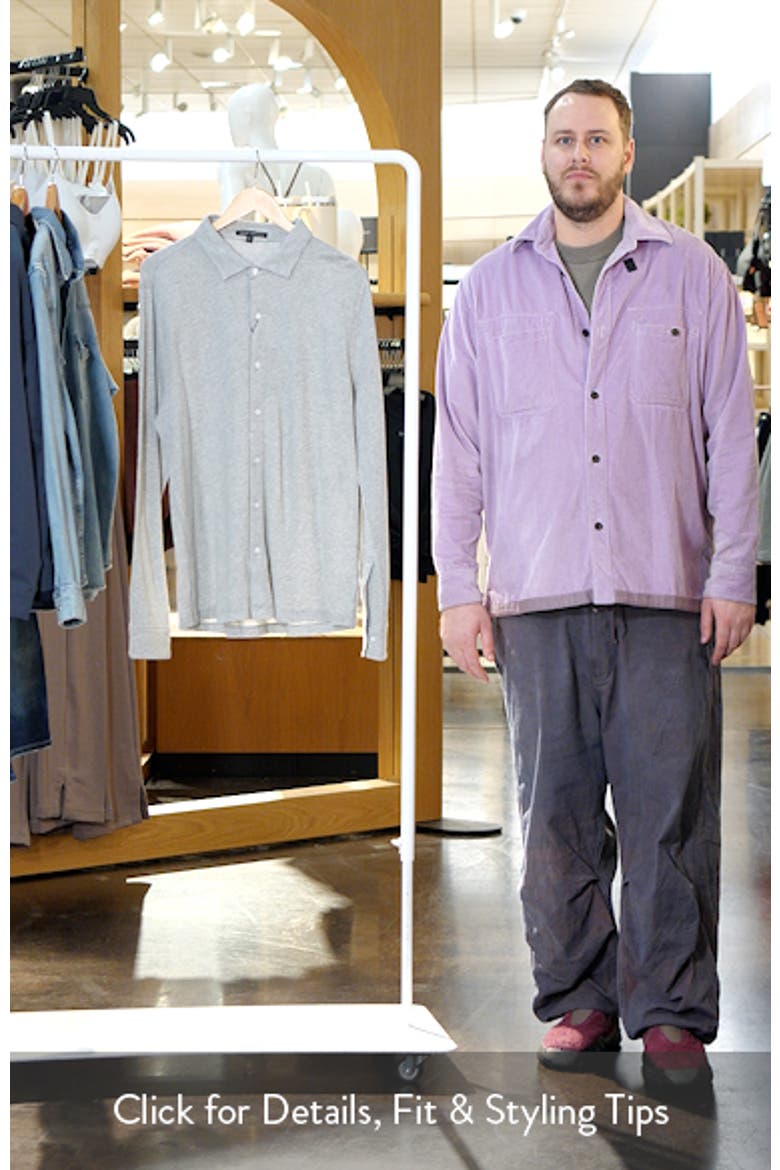 Dobston Cotton Blend Button-Up Shirt video