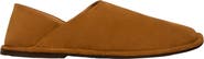 SANDRO Split leather slippers