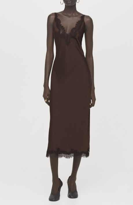 Satin Camisole Midi Dress