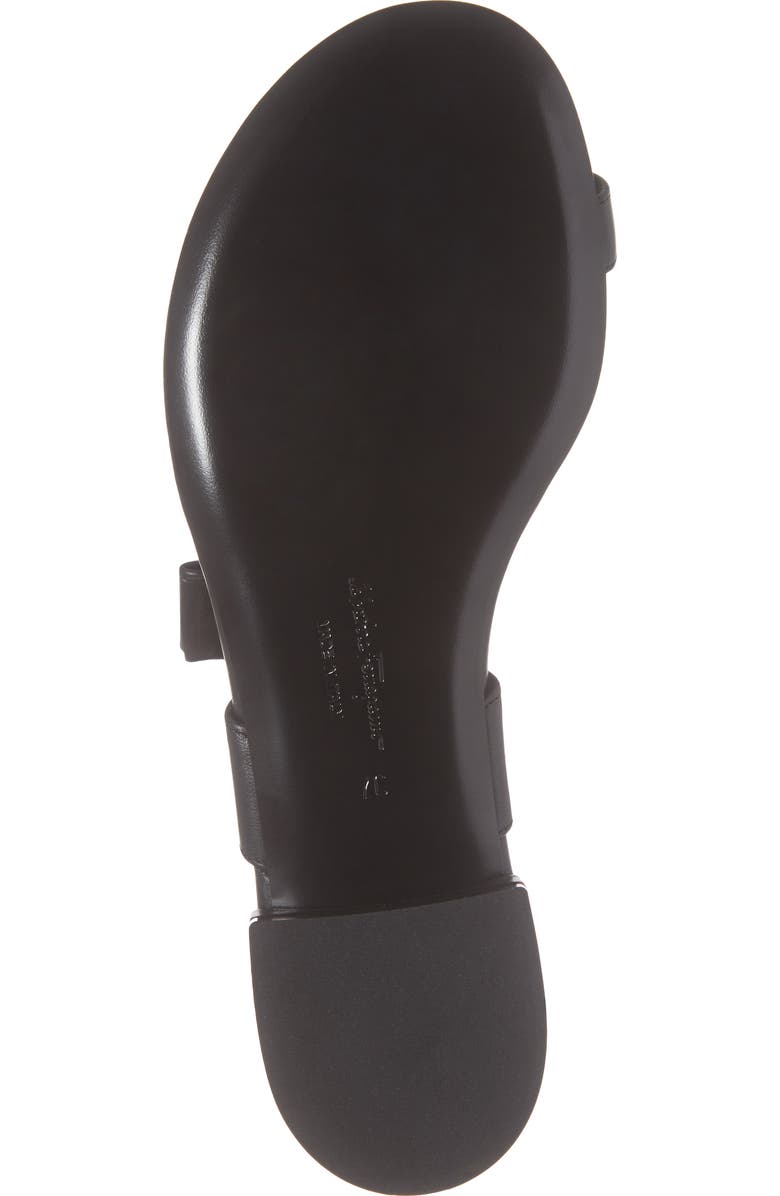 FERRAGAMO Salvatore Ferragamo Louisa Bow Toe Loop Sandal, Alternate, color,