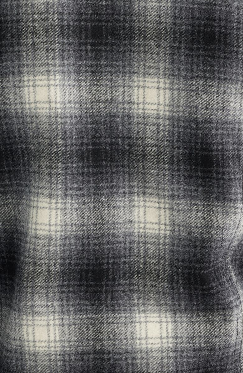 Filson Spokane Short Wool Blend Insulated Cruiser Jacket, Alternate, color, Charcoal Ombre