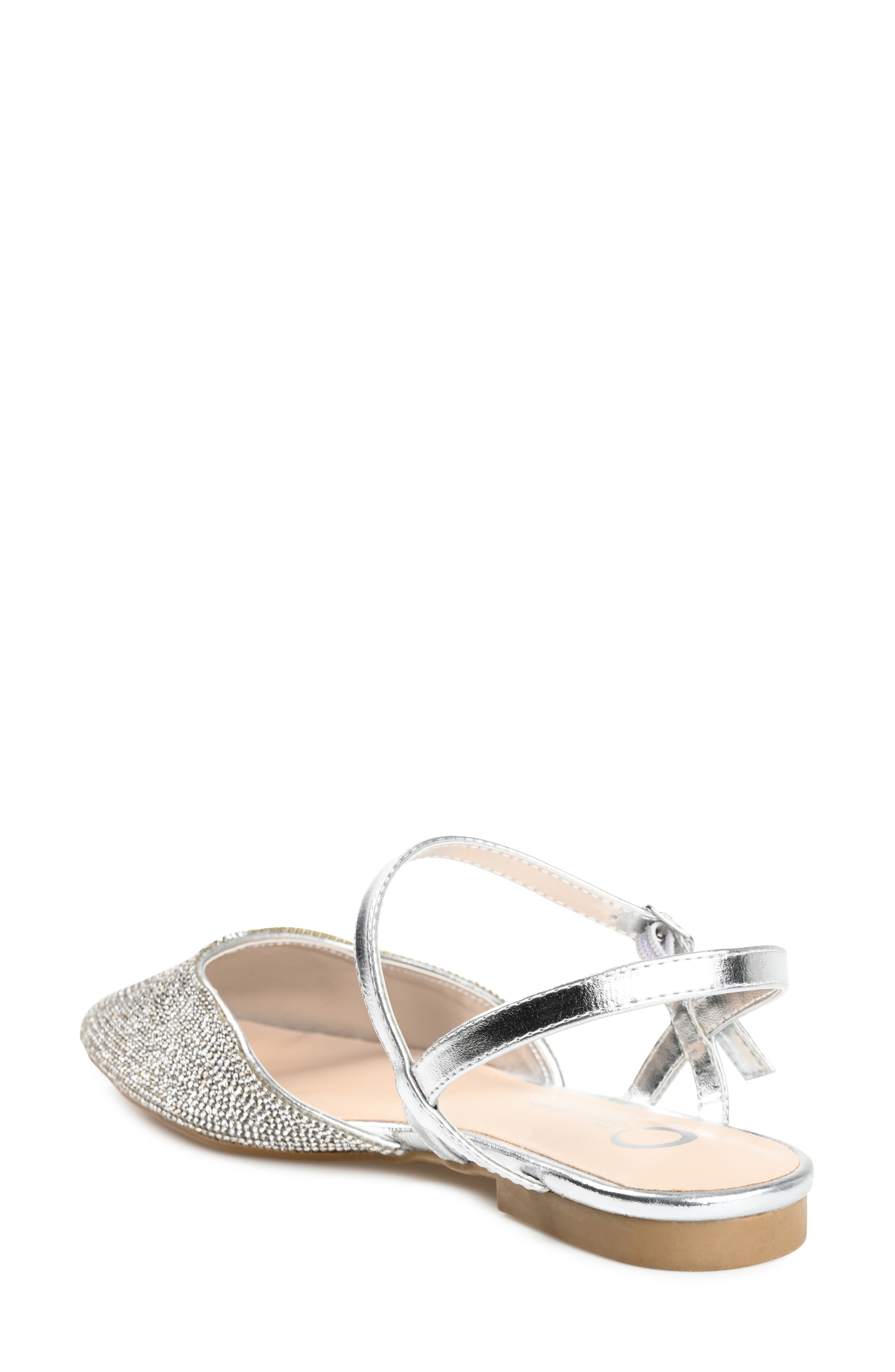 Nysha Rhinestone Embellished Flat - image 4