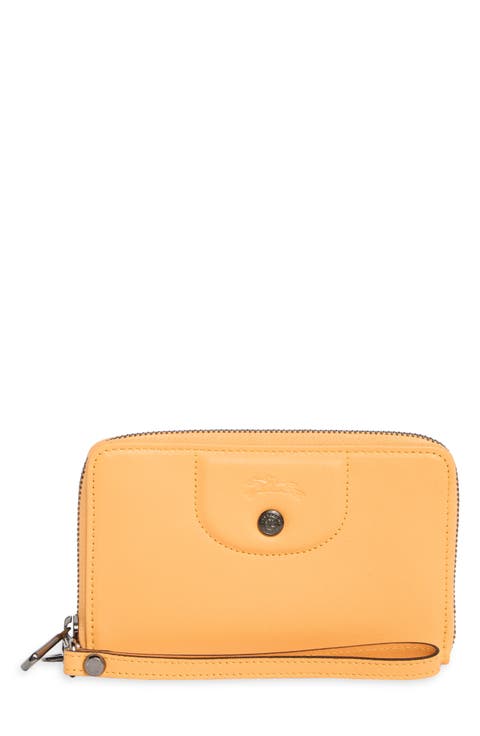 Le Pilage Cuir Zip Wristlet Wallet