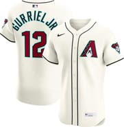 Nike Men's Nike Lourdes Gurriel Jr. Cream Arizona Diamondbacks Home Elite Jersey