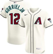 Nike Men's Nike Lourdes Gurriel Jr. Cream Arizona Diamondbacks Home Elite Jersey