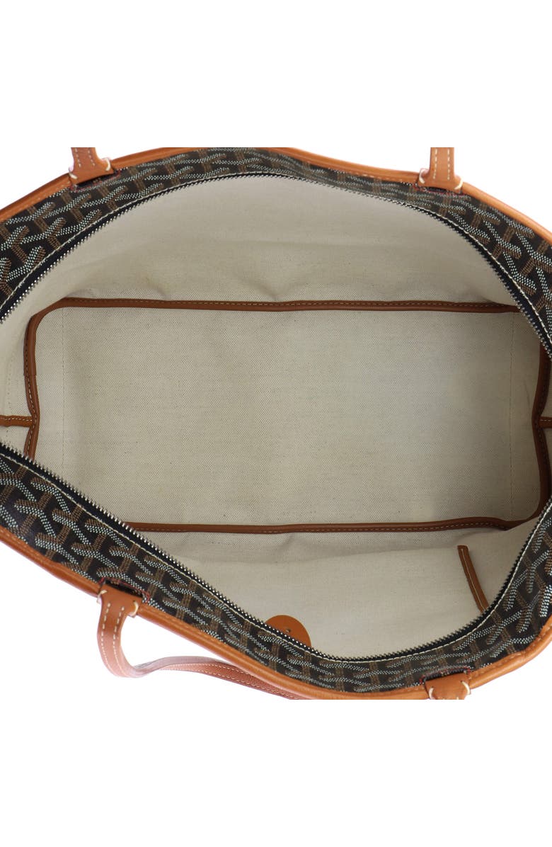 Pre-Owned Goyard Artois Tote Coated Canvas MM, Alternate, color, Brown