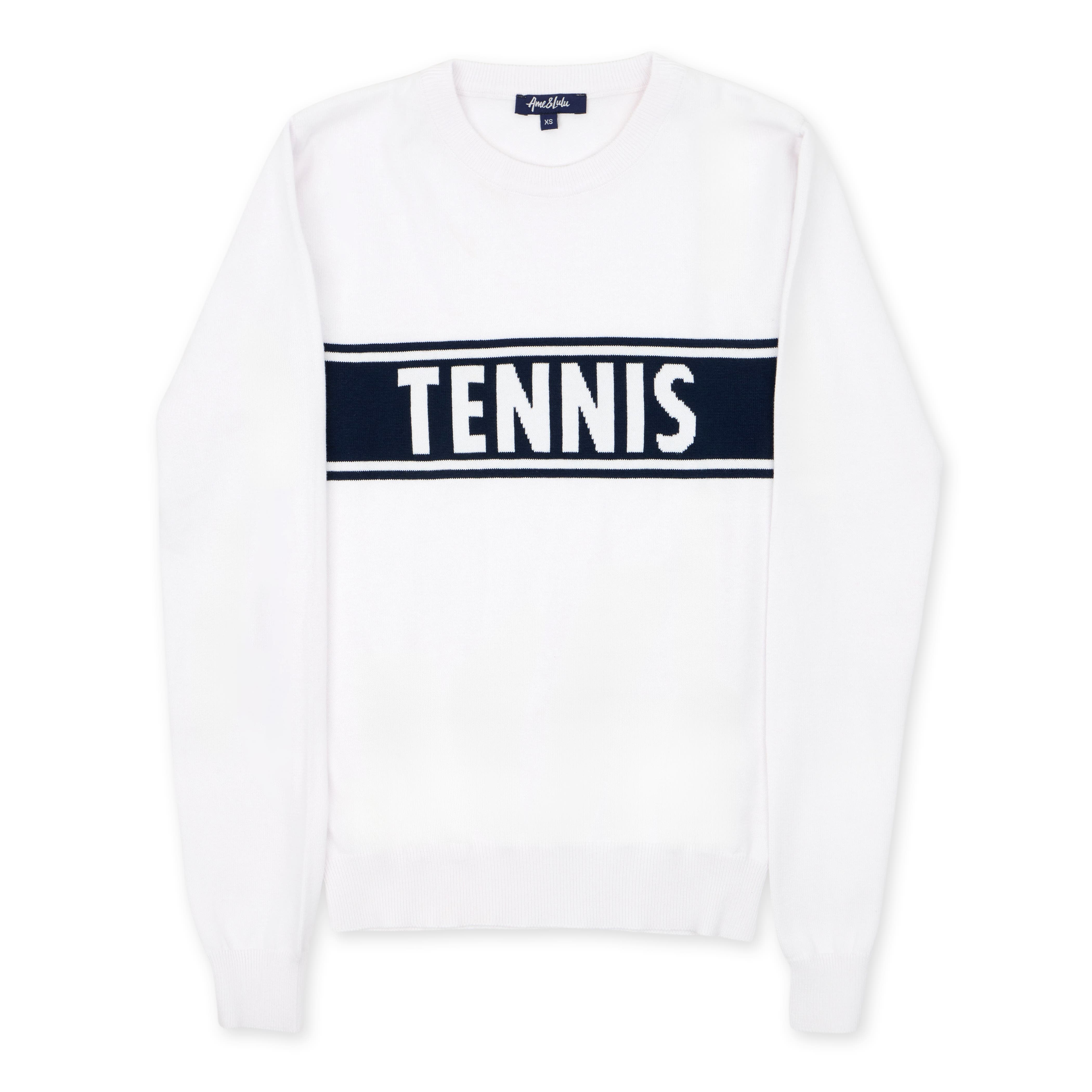White/Navy Tennis