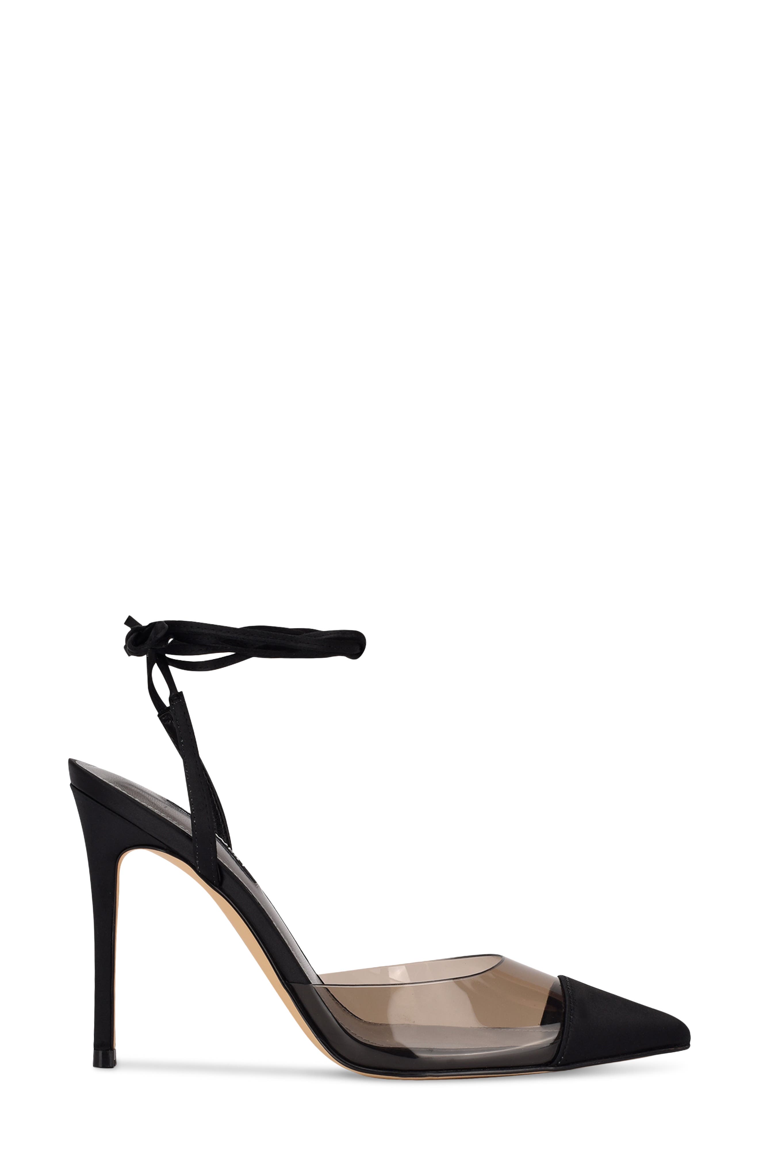 Nine West Ferest Ankle Tie Pointed Toe Pump, Alternate, color, 