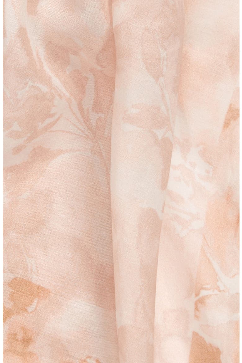 Henna & Hijabs Cotton & Silk Hijab, Alternate, color, BEIGE WASH PETAL