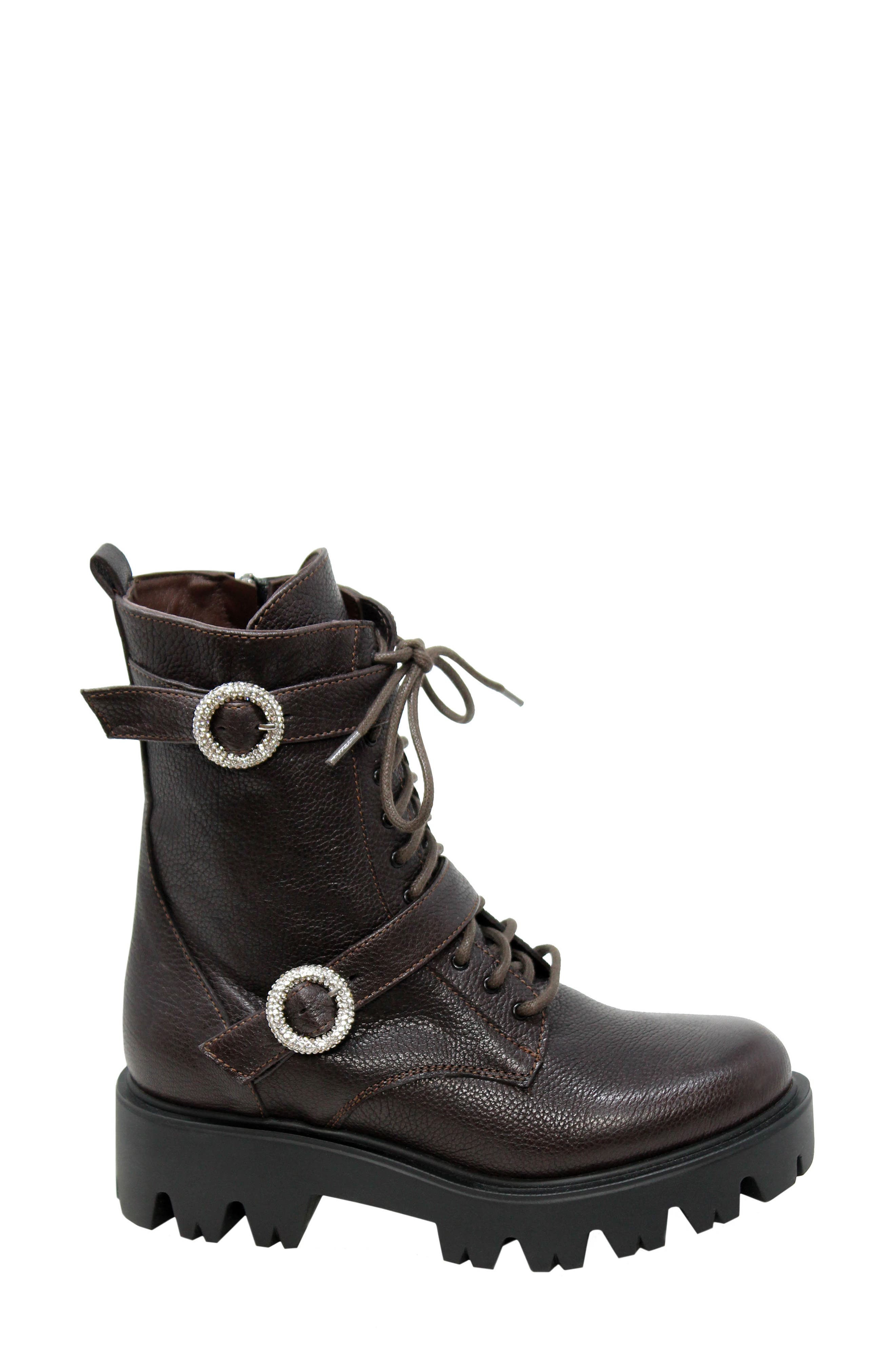 Hacker Bootie, Alternate, color, CHOCOLATE BROWN
