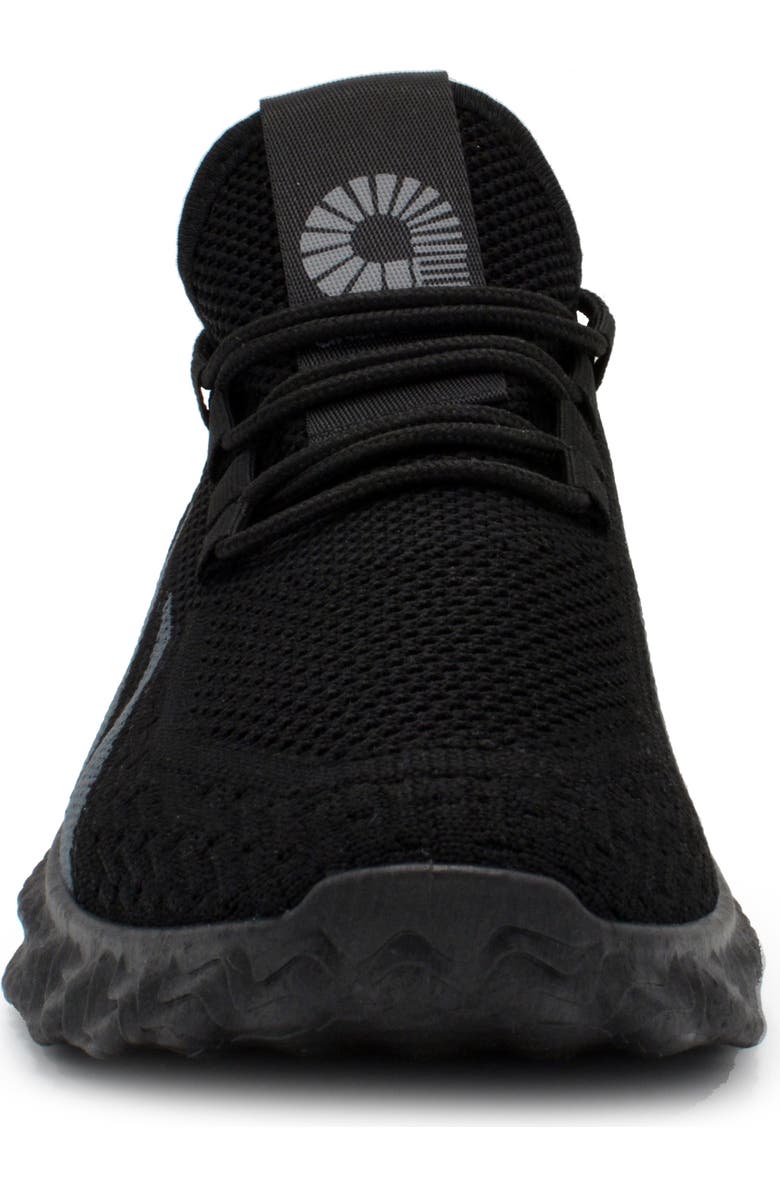 AKADEMIKS Wave Knit Stripe Sneaker, Alternate, color,