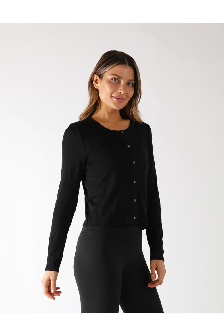 Dakota Cardigan, Alternate, color, Black