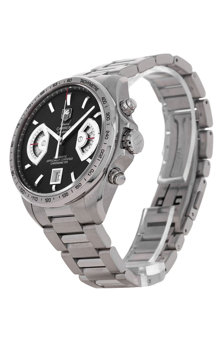 Watchfinder & Co. Tag Heuer Preowned Grand Carrera Bracelet Watch, 43mm, Alternate, color, 
