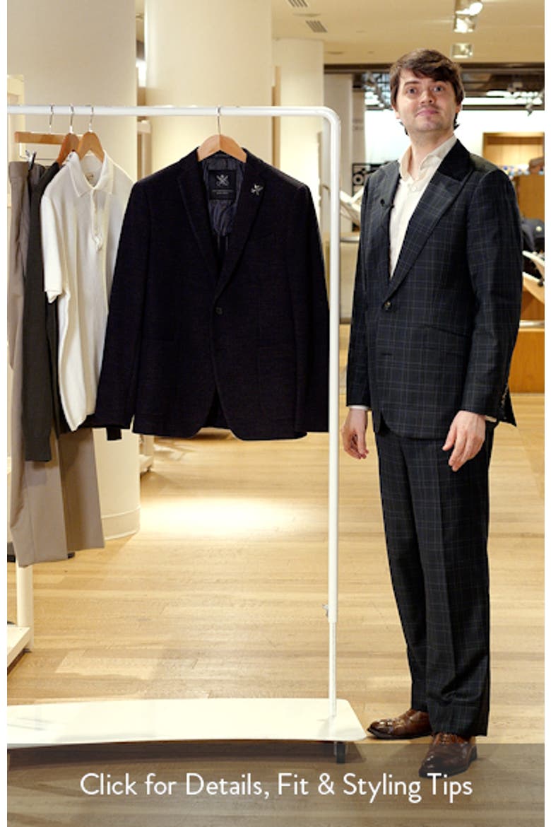 Varick-C Slim Fit Wool Blend Sport Coat video