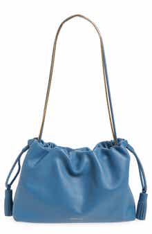 Veronica Beard Stash Leather Shoulder Bag