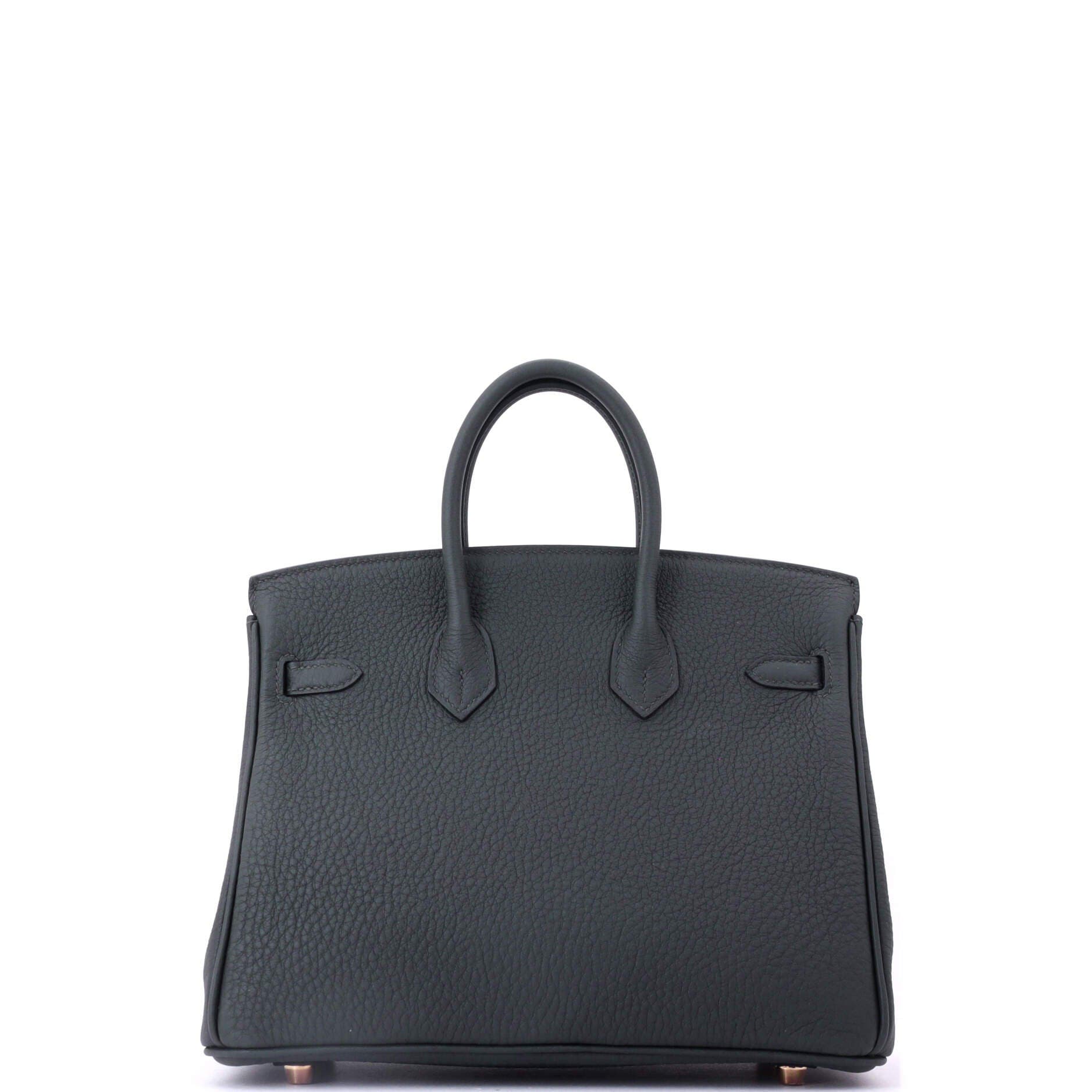 Pre-Owned Hermes Birkin Handbag Green Togo with Gold Hardware 25, Alternate, color, Vert Fonce