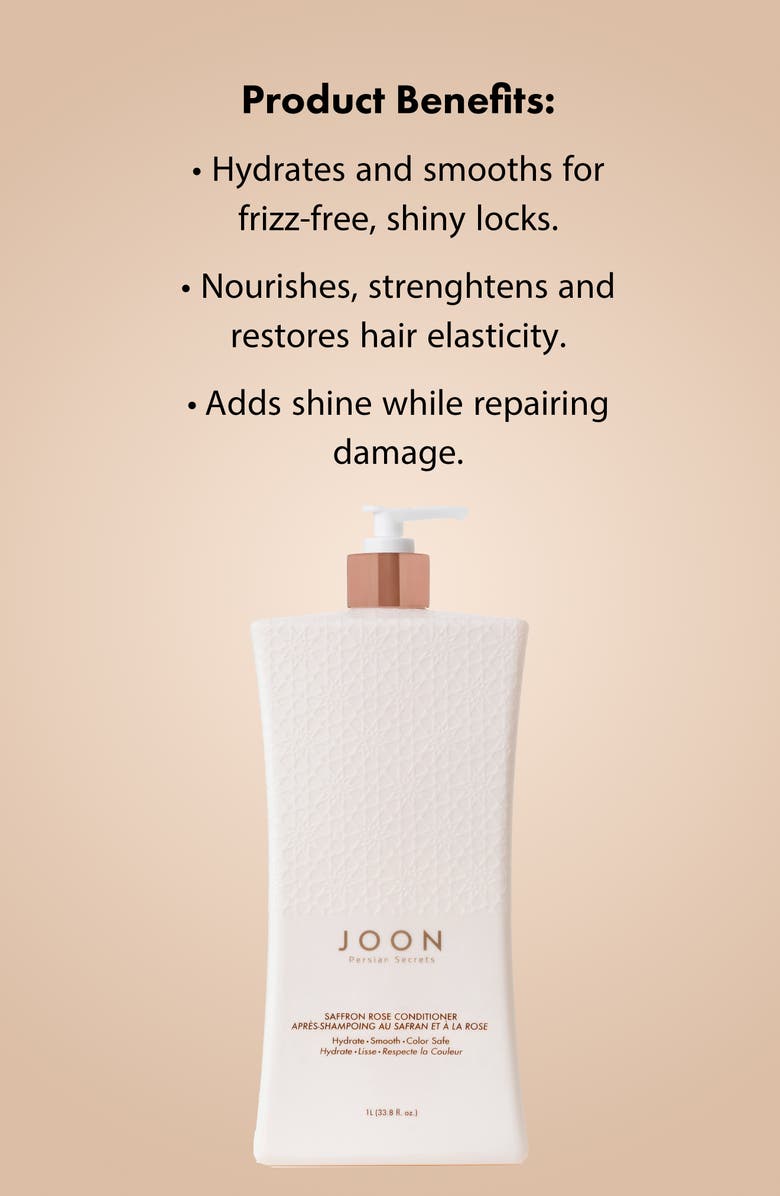JOON Saffron Rose Conditioner, Alternate, color, Ivory