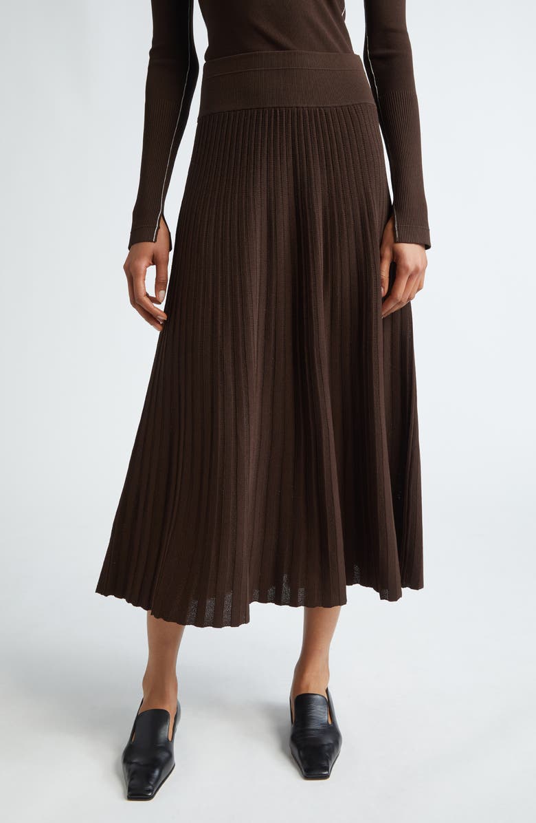 Maria McManus Rib Midi Sweater Skirt, Main, color, 