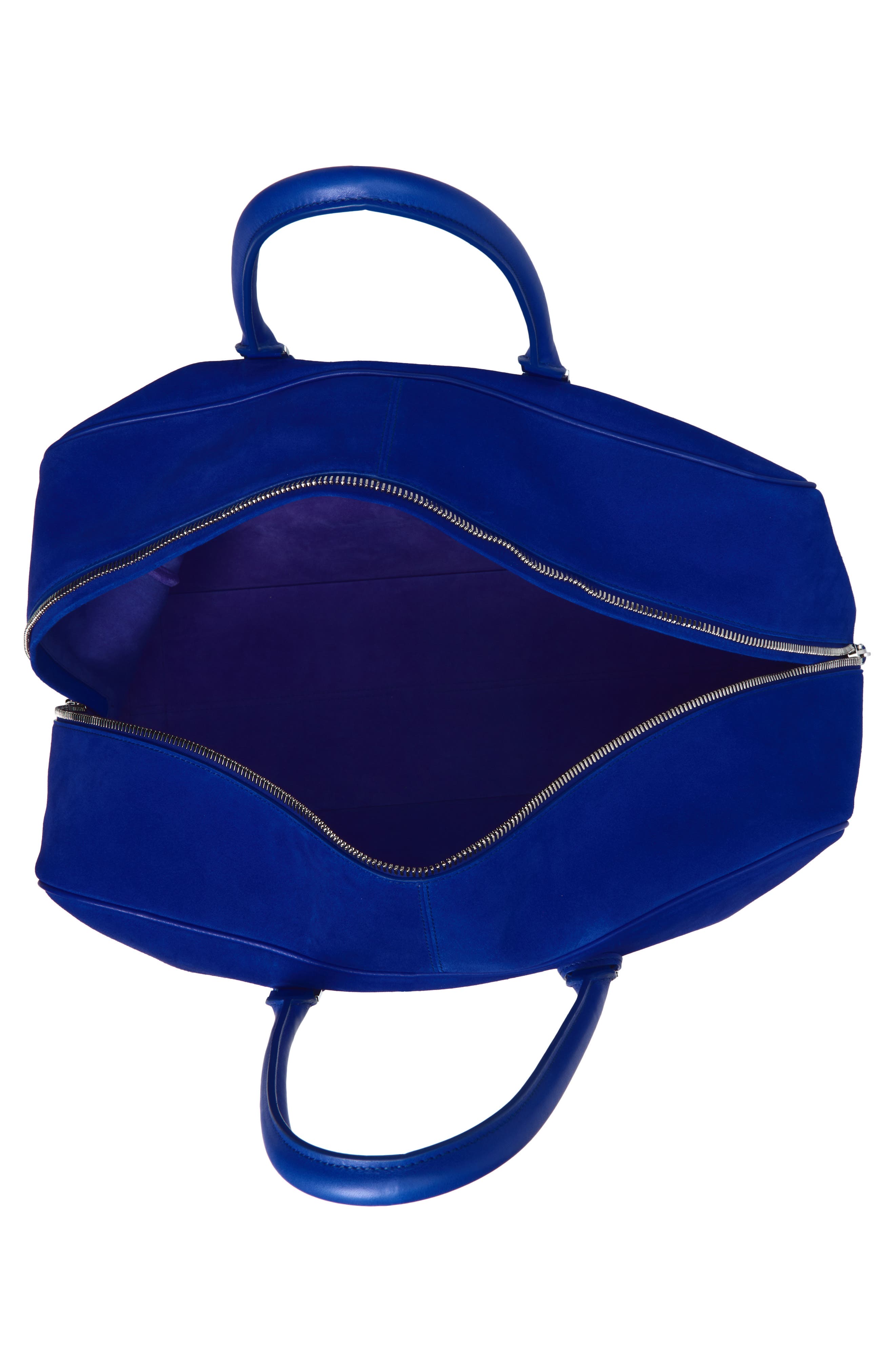 TOM FORD Suede Bowling Bag, Alternate, color, 1V002 Electric Purple