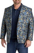 Robert Graham DXL Big & Tall Floral Jacquard Sport Coat