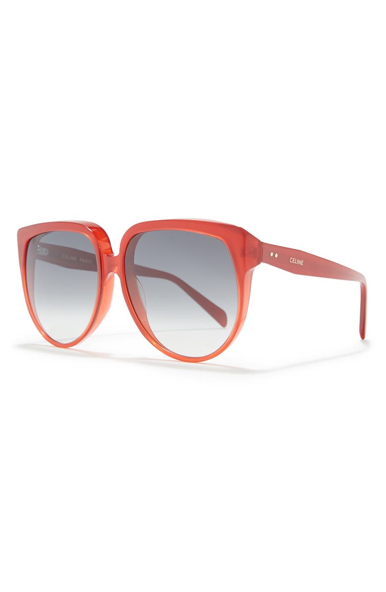 CELINE 62mm Round Sunglasses, Alternate, color,