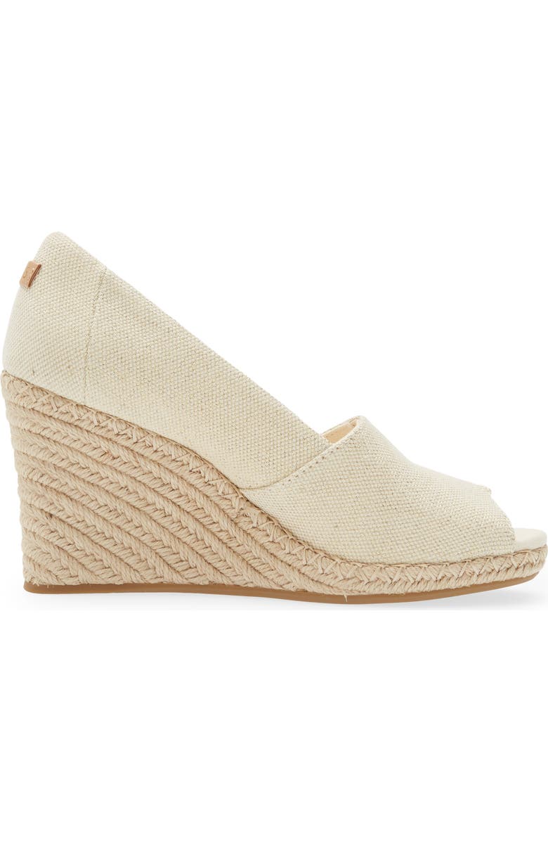 TOMS Michelle Espadrille Wedge Sandal, Alternate, color, Natural Natural