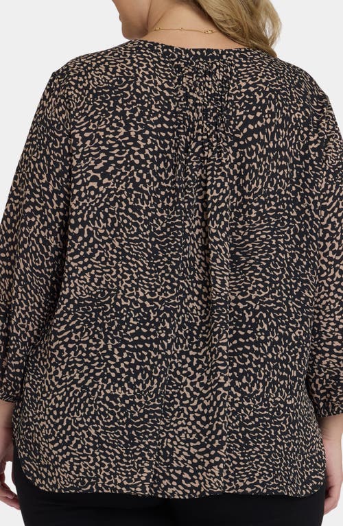 Nydj Pintuck Top In Gray