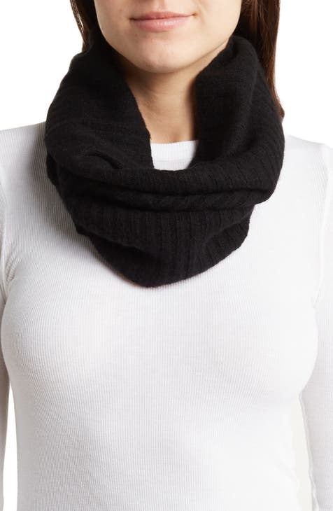 Portolano Wool Blend Gray outlet Infinity Scarf