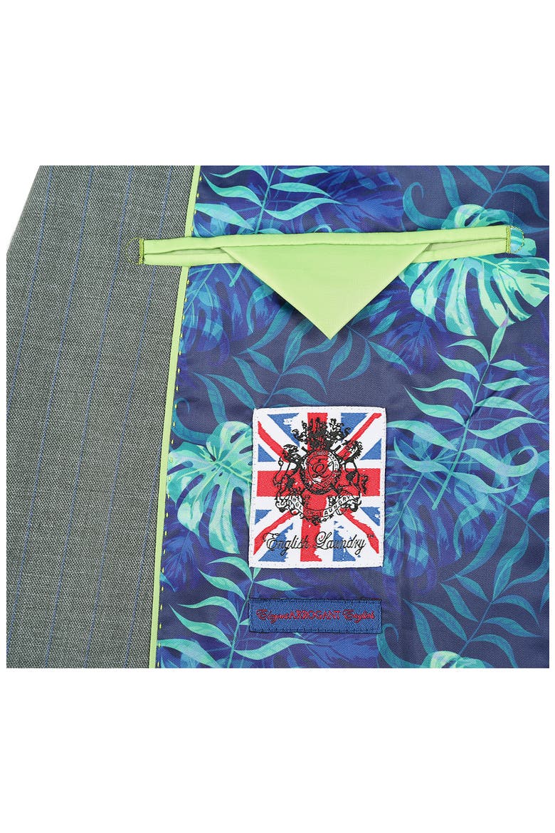 Solid Olive Mélange Suit, Alternate, color, OLIVE