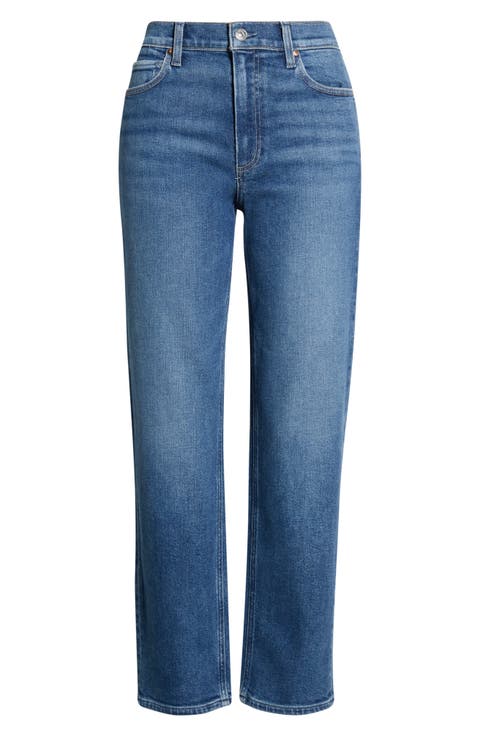 Reece High Waist Ankle Slim Leg Jeans