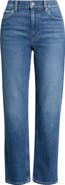 PAIGE Reece High Waist Ankle Slim Leg Jeans