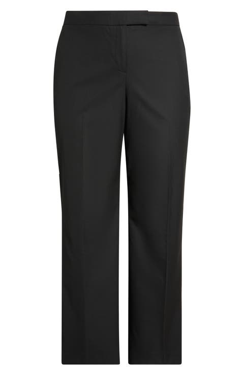 High Waist Straight Leg Pants