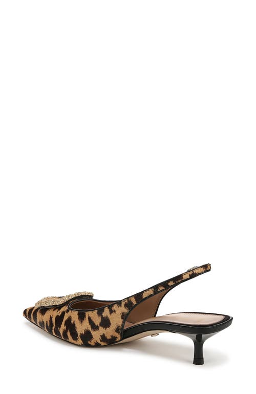 SAM EDELMAN SAM EDELMAN KAMMIE SLINGBACK POINTED TOE KITTEN HEEL PUMP